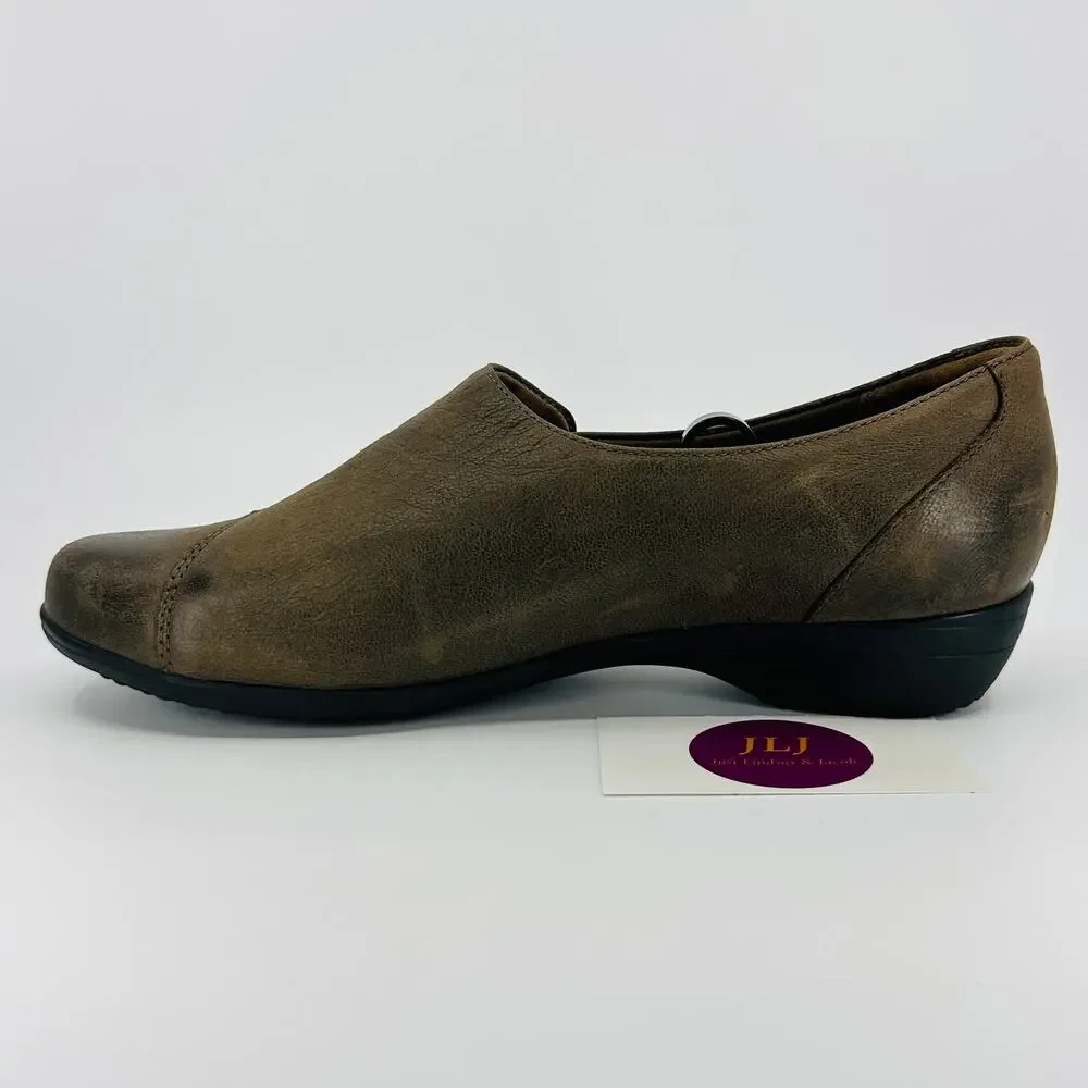 Dansko Women's Fae Burnished Nubuck Slip On Comfort Shoes Size 40 EU/ 9.5-10 US